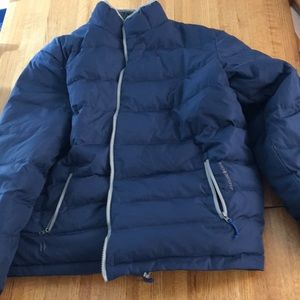 Black diamond down coat